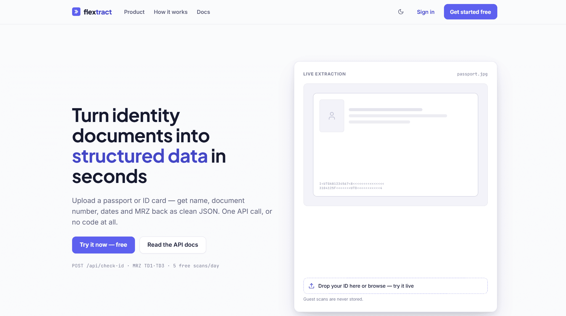 Flextract — Extract data, not headaches.